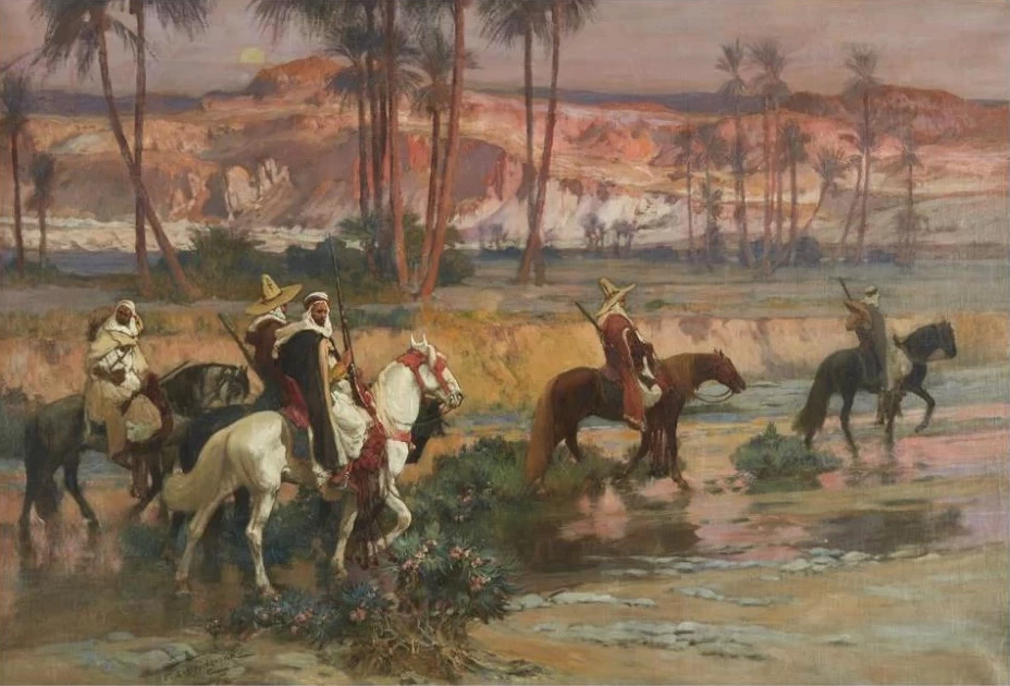 Guado del torrente, Algeria